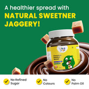Little Joys Chocolate Spread | No Refined Sugar, No Palm Oil, No Preservatives | Sweetened with Jaggery | Rich Hazelnut, Cocoa, Ragi & Bajra | 300g