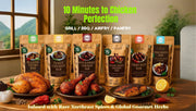 Laajawab Hot & Sweet Barbeque Marinade Rub For Superfast & Delicious Bbq, Grill Chicken Preparation | Natural Spices, Get Tender & Juicy Chicken In 10 Mins, 130 gram