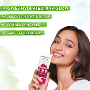 Mamaearth Beetroot Daily Glow Face Cream With Beetroot & Hyaluronic Acid - 80 g | Gives Hydrated Pink Glow | Gives Instant Brightening Effect | Lightweight & Non-Greasy | Natural Glow | For All Skin Types