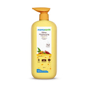 Mamaearth Ubtan Moisturizing Body Lotion with Turmeric & Saffron for Glowing Skin | 48H Moisturization | Nourishes Dry Skin | 7 in1 Total Care | 100% Natural Butter | Non-Greasy Smooth Skin