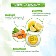 Mamaearth Vitamin C Daily Glow Face Cream With Vitamin C & Turmeric For Skin Illumination - 80 G