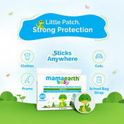 Mamaearth Natural Repellent Mosquito Patches For Babies with 12 Hour Protection,White,Pack of 1