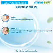 Mamaearth Mineral Based Sunscreen for Babies