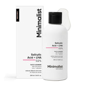 Minimalist Anti-Acne Salicylic Acid 2% Face Wash For Oily & Acne Prone Skin | With LHA for Pore Cleansing, Oil Control & Sebum Regulation | Cleanser for Women & Men | 100 ml