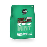 Mojo Bar Thins - Sugar Free 45% Dark Chocolate Mint Thins (5 pieces), 60 gms - Zero Sugar