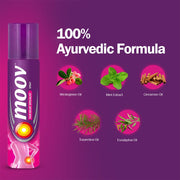 Moov Fast Pain Relief Spray - 80g | Suitable for Back Pain
