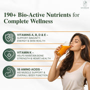 Naturesum Sea Buckthorn Juice Pulp Concentrate, Central Asian Sea Buckthorn Berry Juice, Rich in Omega 3 6 7 9 & Vitamin C, Immunity Boost, Skin & Gut Health, Antioxidant Superfruit, Lab Tested, Cold Pressed