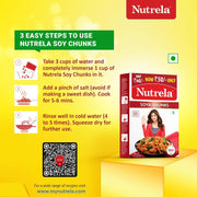 Nutrela SOYA Chunks, High Protein Soyabeans