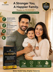 OLIGOSP+ Male Fertility Supplement, Improve sperm count and Motility, Enhance Sperm Health, Boost Fertility, Support Testosterone Levels with CoQ10, Omega 3, Iron, Zinc, Magnesium, FDA approved