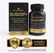 OLIGOSP+ Male Fertility Supplement, Improve sperm count and Motility, Enhance Sperm Health, Boost Fertility, Support Testosterone Levels with CoQ10, Omega 3, Iron, Zinc, Magnesium, FDA approved