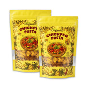Oh So Organic Chickpea Pasta Gluten Free (Pack of 2 x 150g) | High Protein High Fiber Pasta | No Maida Healthy Plant-Based Pasta