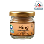 Organic Wellness Premium-Quality Hing 5g Bottle Strong Asafoetida | Hing for Cooking | 100% Pure and Organic Food Spice | Indian Flavour for Food (Pack of 1)