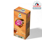 Organic Wellness Cinnamon Indian Rose Herbal Infusion 25 Tea Bags | Cinnamon & Rose Herbal Drink | Caffeine Free Aromatic Wellness Beverage | Natural Daily Refreshment