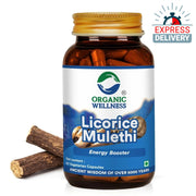 Organic Wellness Licorice 90 N Veg Capsules || Detoxification & Rejuvenation || Improving Digestion || Maintains Regularity || Internal Cleansing