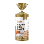 Pintola Organic Brown Rice Cake All Natural Unsalted 130g | Gluten-Free Snack | 9 Wholegrains | Low Fat | 30 Calories per Cake | Soy & Yeast Free | Healthy Snack for Weight Loss