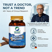 Organic Wellness Licorice 90 N Veg Capsules || Detoxification & Rejuvenation || Improving Digestion || Maintains Regularity || Internal Cleansing