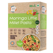 Organic Wisdom-Back to Roots Moringa Little Millet Macaroni, 180 g | Millet Pasta | No Maida, No MSG, No Refined Oil |Rich in Vitamin B & Antioxidants