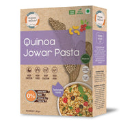 Organic Wisdom-Back to Roots Quinoa Jowar Macaroni, 180 g | Millet Pasta | No Maida | No MSG | No Refined Oil | High Protein & Fiber