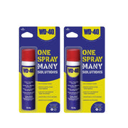 Pidilite WD-40, Multipurpose Spray, Lubricant, Rust Remover, Squeak Noise Remover, Stain Remover, and Cleaning Agent, 63.8g X 2