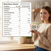 PINTOLA High Protein Peanut Butter Chocolate Flavour Creamy 1kg, Added WHEY Protein, 30g Protein 6.2g Fiber, Gluten Free, Zero Trans Fat, Dark Chocolate Peanut Butter Spread, Nut Butter Bread Snacks