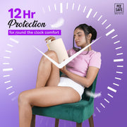Pee Safe Comfort Period Panties | XL-XXL | 8 Panties | 360° Protection | 12 Hr Protection | Leak Proof | Overnight Comfort | Rash & Toxin Free | Seamless Fit