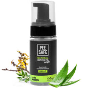 Pee Safe Natural Intimate Wash for Men | Tea Tree Essential Oil |