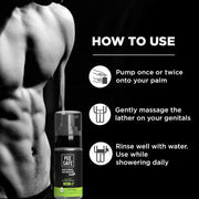 Pee Safe Natural Intimate Wash for Men | Tea Tree Essential Oil |