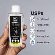 Peesafe Manstrual cup wash 100ml