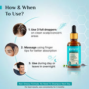 Pilgrim Advanced Hair Growth Serum with 3% Redensyl & 4% AnaGain -30ml