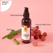 Pilgrim Alcohol Free Red Vine Face Toner Spray with Vitamin B3 and Aloe
