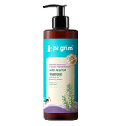 Pilgrim Spanish Rosemary & Biotin Anti Hairfall Shampoo for Reducing Hair Loss & Breakage | Rosemary shampoo for hair growth | Upto 95% stronger hairs | For all hair types | For Men & Women
