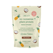 Cosmix No-Nonsense Plant Protein | 23 Protein/Serve, 500g Pouch | Pina Colada | Plant Based Protein, Pea & Rice Isolate | Clean, Easy to Digest | All Essential Amino Acids
