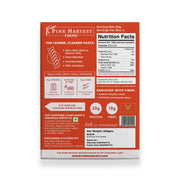 Pink Harvest Farms Red Lentil Pasta | No Rice - No Maida | Vegan | Gluten Free | High Protein | (Red Lentil Fusilli Pasta, 200 g (Pack of 1))