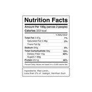 Pink Harvest Farms Red Lentil Spaghetti Noodles | No Rice - No Maida | Vegan | Gluten Free | High Protein | 200gm Pack