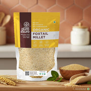 Pure & Sure Organic Foxtail Millets 500gm | 100% Natural Kangani Seeds | Unpolished & High Plant Protein | Easy to Cook & Gluten Free | Chemical & Pesticide Free