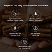 Pure & Sure Organic Garam Masala 100gm (Pack of 1) | Traditional, Authentic & Multipurpose Masala Powder | Perfect Blend of Spices with Great Taste & Aroma | No Preservative & Pesticide