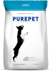 Purepet Adult Dry Dog Food Chicken & Vegetable Flavour