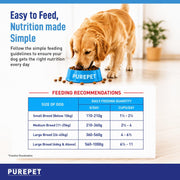 Purepet Adult Dry Dog Food 1kg | Chicken & Vegetable Flavour | Promotes Health & Vitality | Immune Support | Healthy Digestion | Nutrient Rich