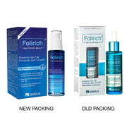 Regaliz Folirich Hair Growth Serum | Promotes Fuller, Thicker, and Healthier Hair | Reduces Hair Fall and Strengthens Hair | Suitable for Men and Women | 60mL