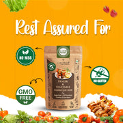 Laajawab All-in-One Paneer & Vegetables Barbeque Seasoning Rub for Superfast Cooking in 2 Steps | With Oregano & Parsley, Perfect for BBQ/Tikka/Fry | No MSG, No Gluten; 130gm Pack