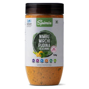 SPIMIX Nimbu Mirch Pudhina Seasoning | 120g | Made Healthier with Vitamin B12 & D and Himalayan Pink Salt| Tangy & Spicy Chaat Masala for Snacks, Fruits, Salads & Everyday Cooking
