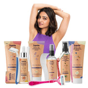 Sanfe Hair Removal Gel- 100ml with Aloe Vera & Coconut Extracts