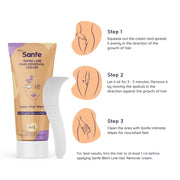 Sanfe Hair Removal Gel- 100ml with Aloe Vera & Coconut Extracts