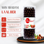 Shadani Laal Ber (Churan Goli) - 200g Can