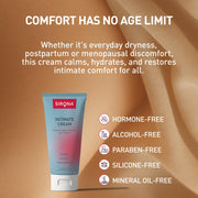 Sirona Intimate Cream for Women – 50g (Pack of 1) | Reduces Dryness, Itching & Irritation Relief | Maintains pH Balance (3.8-5.0) | with Hyaluronic Acid, Tasmanian Berry & Flaxseed Oil
