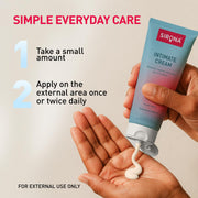 Sirona Intimate Cream for Women – 50g (Pack of 1) | Reduces Dryness, Itching & Irritation Relief | Maintains pH Balance (3.8-5.0) | with Hyaluronic Acid, Tasmanian Berry & Flaxseed Oil