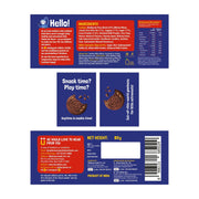 Slurrp Farm No Maida No Refined Sugar Assorted Pack of Cookies | Banana Oat, Choco Ragi and Milky Choco Chip | Healthy Cookies Made With Multigrains | Perfect for tiffins, travel or snack time | Pack of 3 x 80g