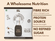 Smart'O Bite Oat Smoothie | Healthy Shake Mix | 12 Sachets - 2 flavours x 6 each - Choco & Coffee | No Refined Sugar | Fibre Rich | Protein Source | Ready in 30 Seconds