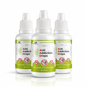 Sowprajotha Herbal Anti Addiction Drops- For Alcohol & Smoking De Addiction Pack Of 3 x 30 ml