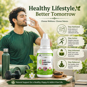 Sowprajotha Herbal Anti Addiction Drops- For Alcohol & Smoking De Addiction Pack Of 3 x 30 ml